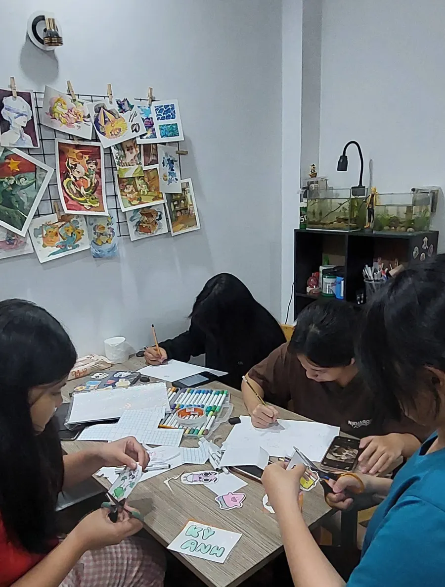 Lớp dạy vẽ Nét Xíu Xiu