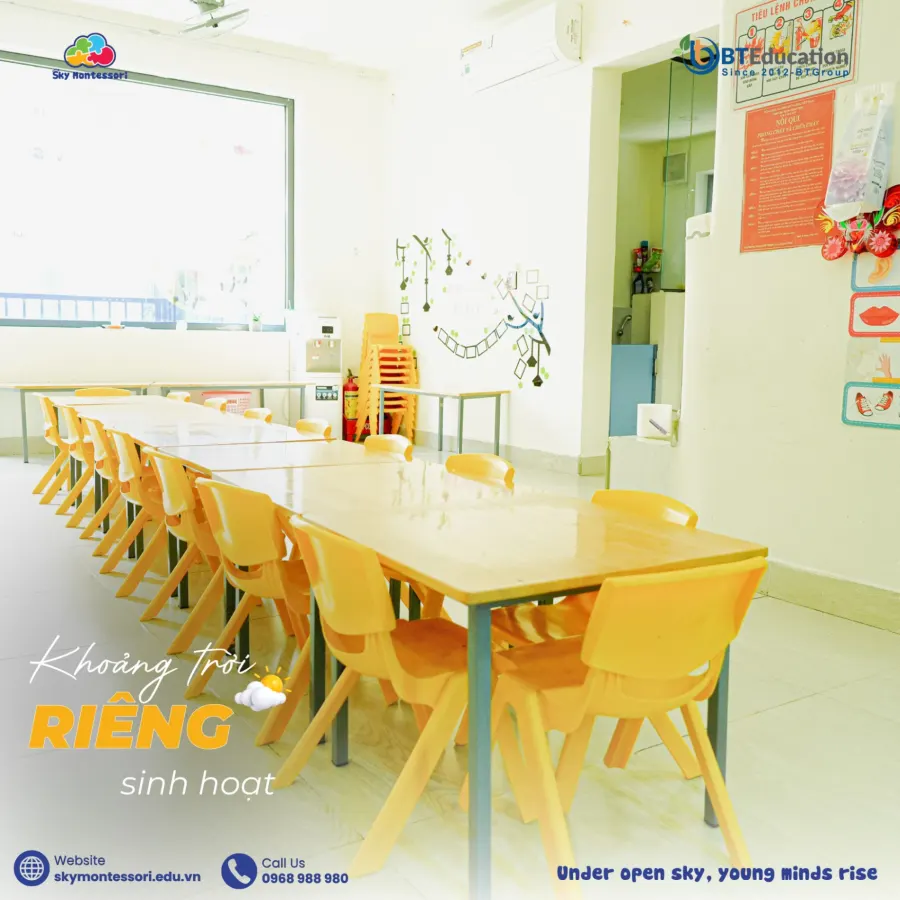 Mầm Non Bầu Trời Xanh-Sky Montessori Tân Bình