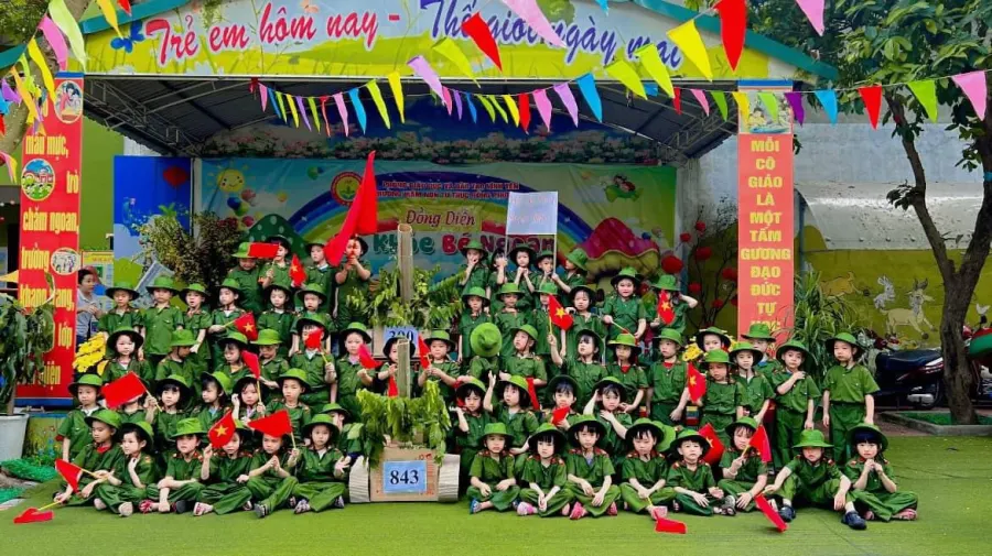 Trường mầm non Hồng Phương 2 - Khai Quang, Vĩnh Phúc