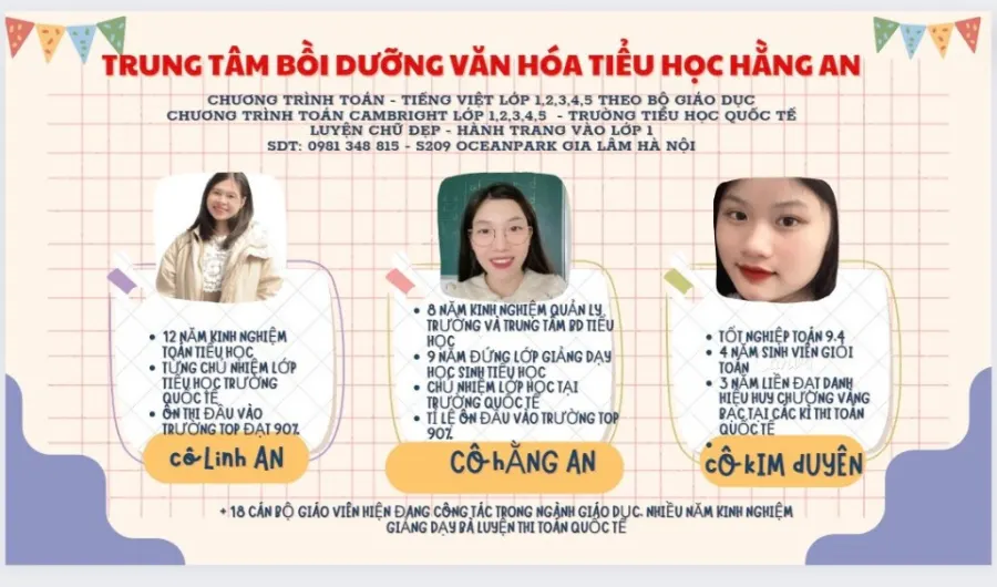 Trung Tâm Luyện Chữ Đẹp Cô Hằng An