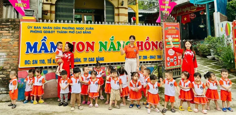 MẦM NON NẮNG HỒNG THÀNH PHỐ CAO BẰNG
