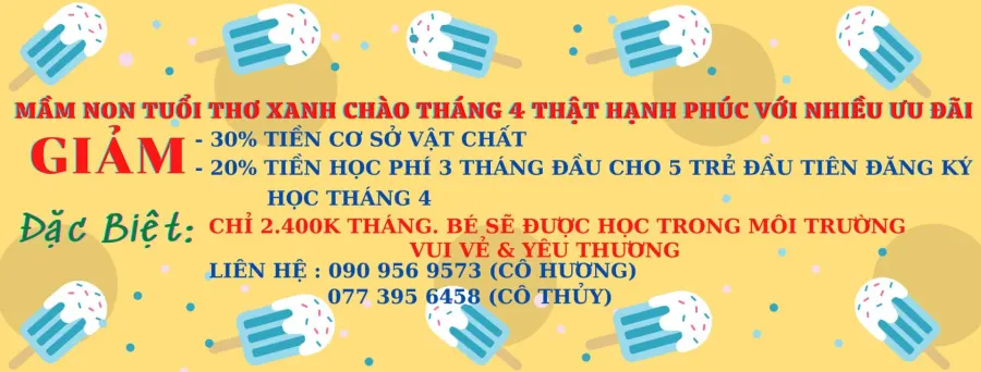 Mẫu Giáo Tuổi Thơ Xanh - Phong Phú