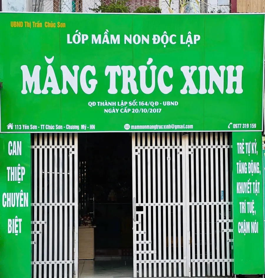Trung tâm Can thiệp sớm Măng Trúc Xinh (Mầm non độc lập Măng Trúc Xinh)