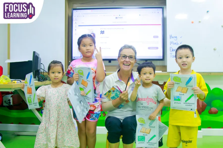 Hệ Thống Anh Ngữ - FOCUS Learning - Cơ Sở Nguyễn Thị Thập