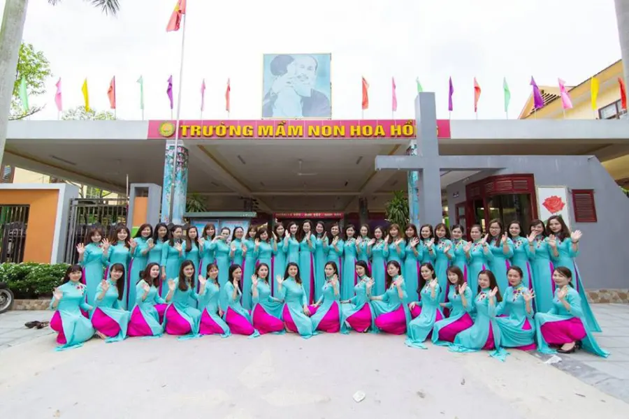 Trường mầm non Hoa Hồng