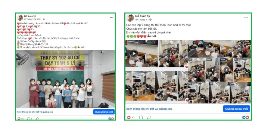 Trung tâm Bồi dưỡng kiến ​​thức, Luyện thi CLC Thầy Sỹ