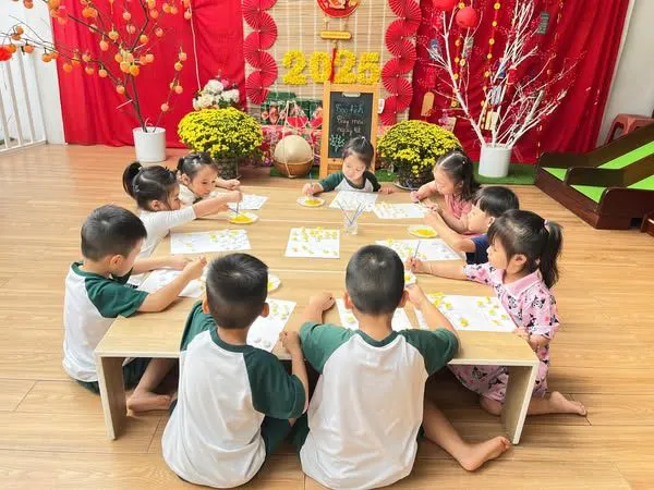 Lớp Mầm Non Độc Lập Học Viện Xanh- Evergreen Montessori Academy