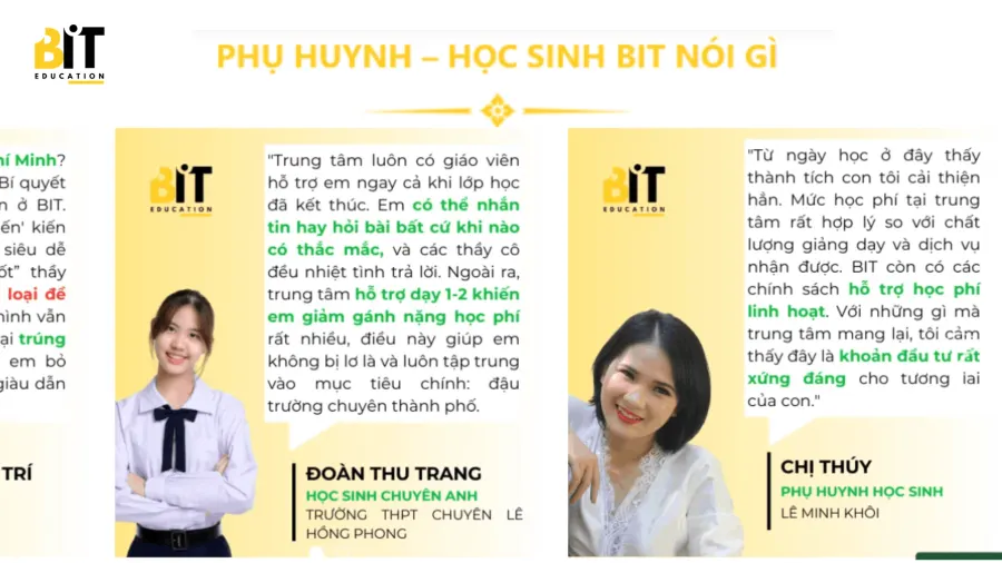 Trung tâm gia sư & dạy kèm online BIT EDUCATION - Dạy Online Toàn Quốc