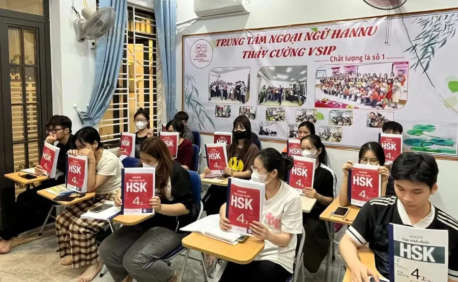 Trung Tâm Hán Ngữ Hannu Thầy Cường VSIP