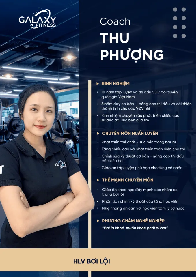 Trung tâm dạy bơi - Bể bơi Galaxy
