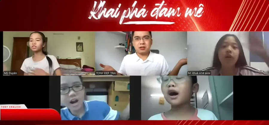 Trung Tâm Tiếng Anh Tư Duy Tony English - Online