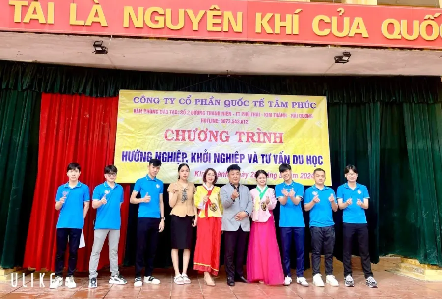 Trung tâm Du học Quốc tế Tâm Phúc - Hải Phòng