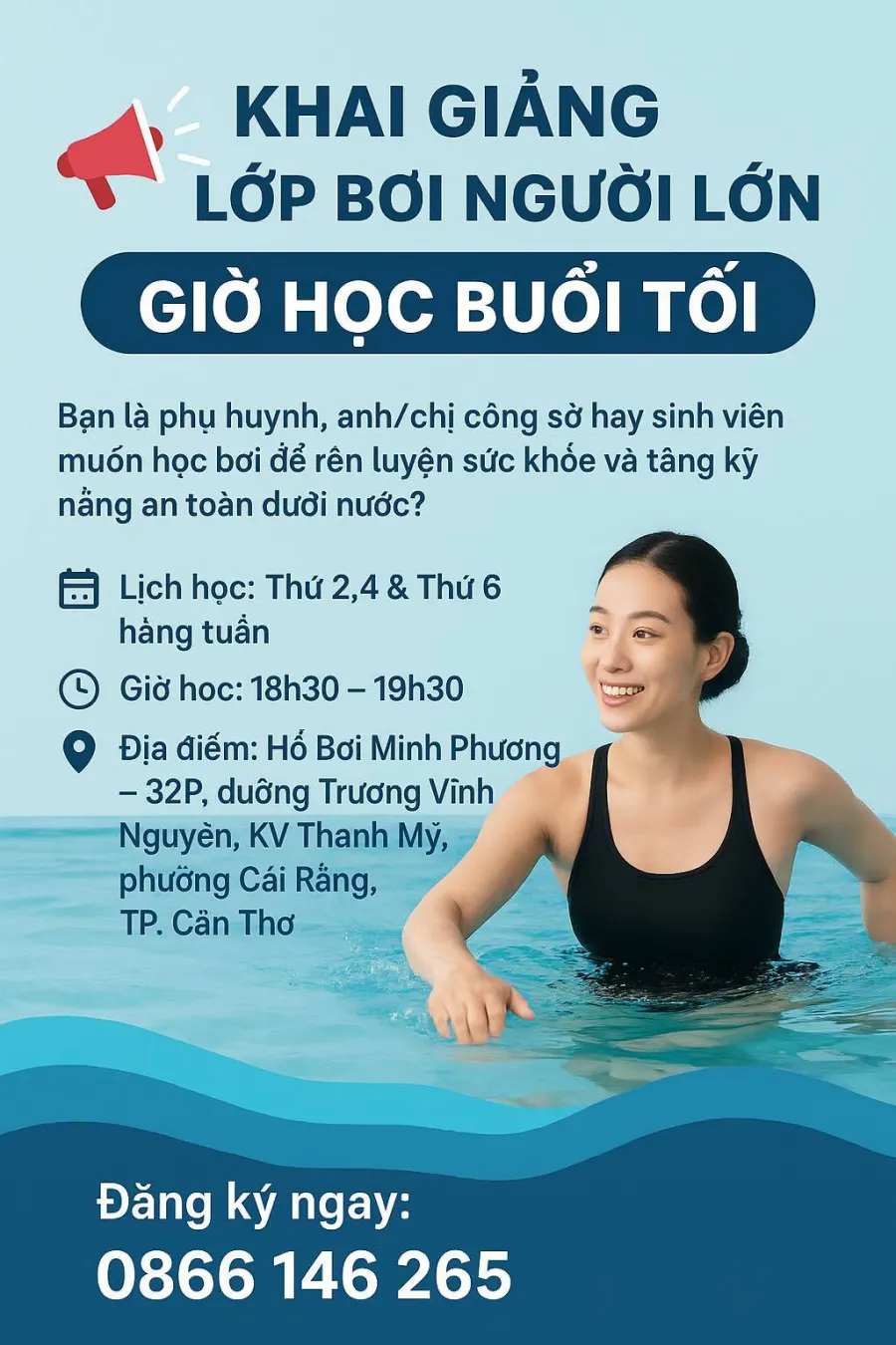 Trung tâm hồ bơi Minh Phương