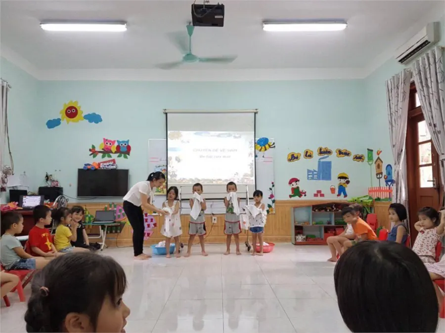 Trường mầm non Hoa Mai