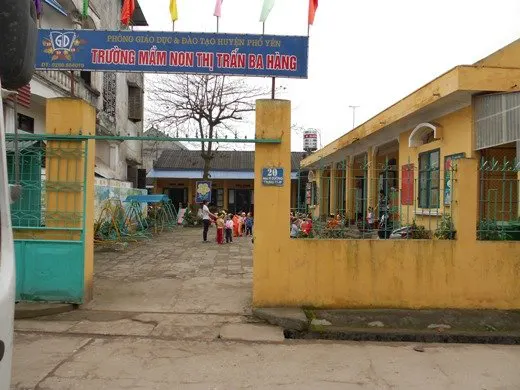 Trường mầm non Ba Hàng