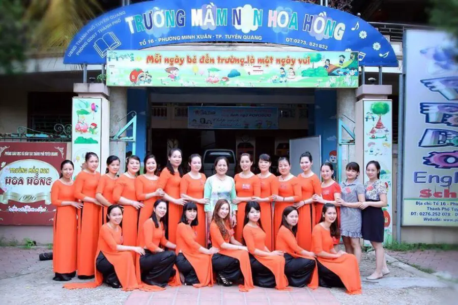 Trường mầm non Hoa Hồng