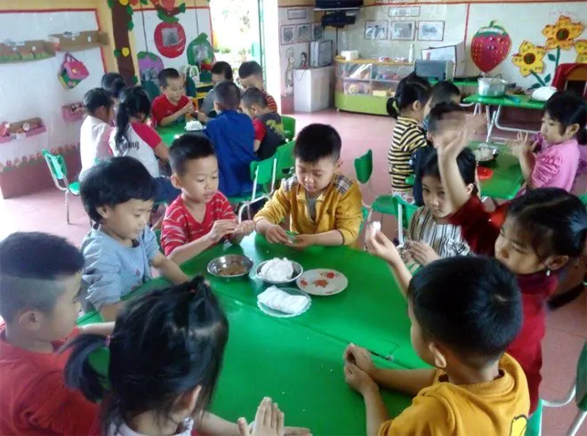 Trường mầm non Hoa Huệ