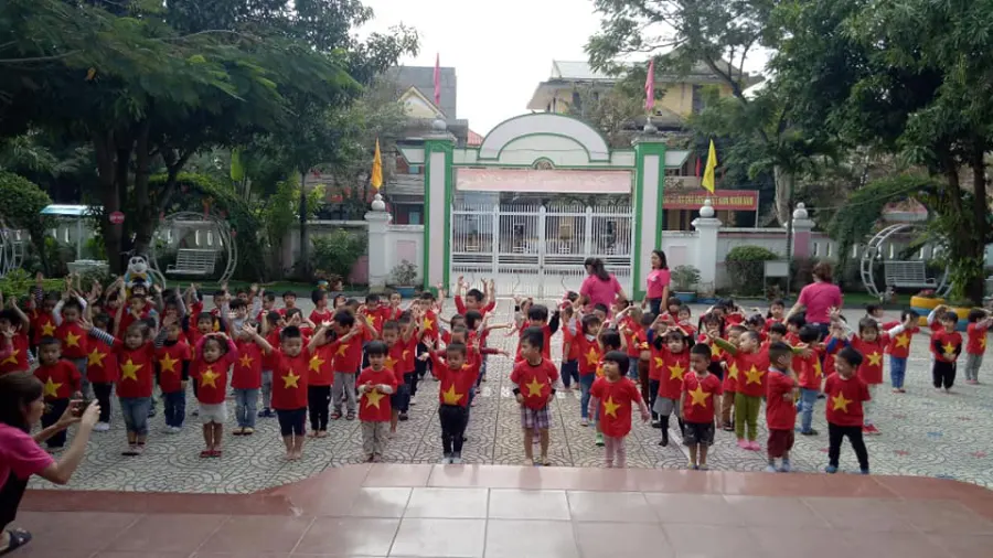 Trường mầm non Hoa Hồng