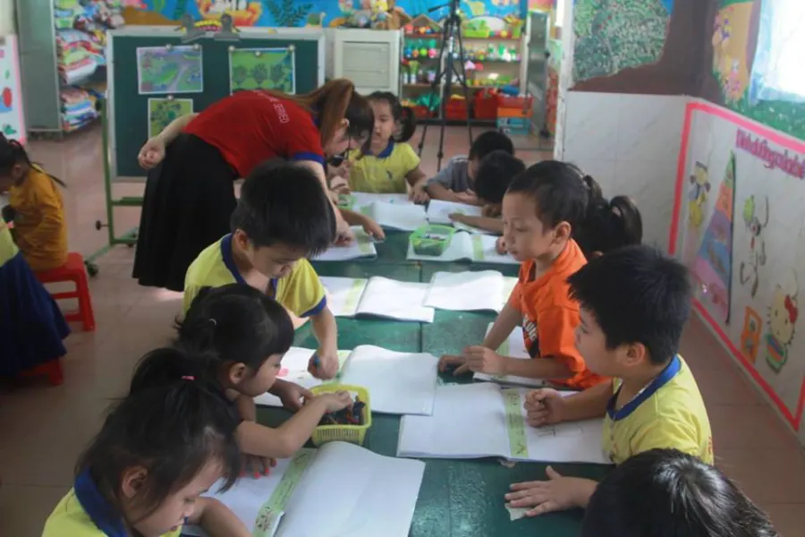 Trường mầm non Hồng Ân