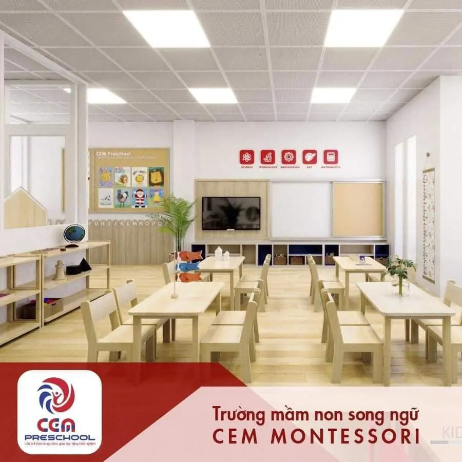 Mầm non song ngữ CEM Montessori cơ sở 2