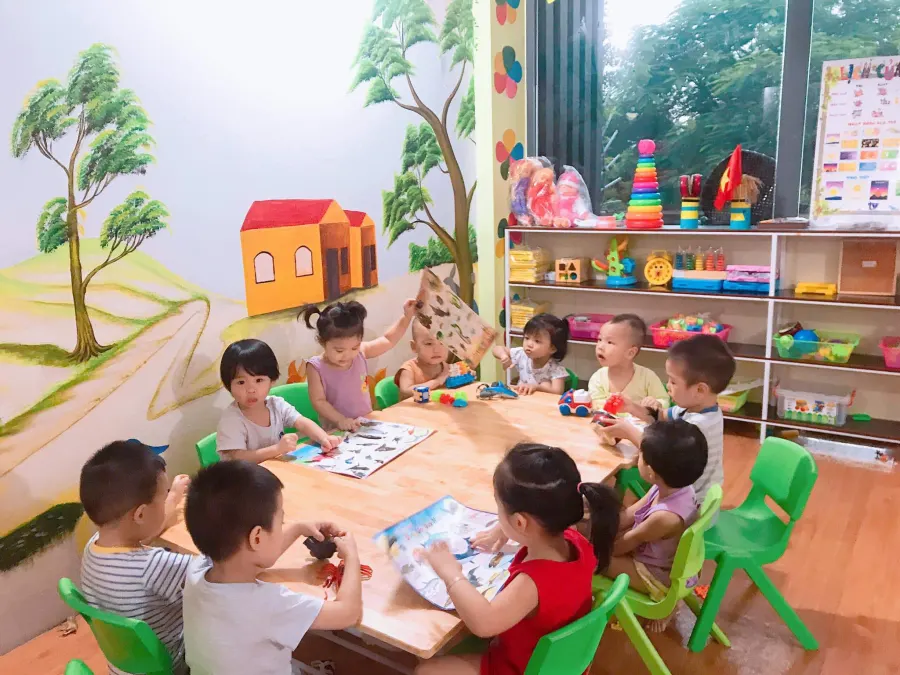 Trường mầm non Bông Cúc - KĐT Đặng Xá