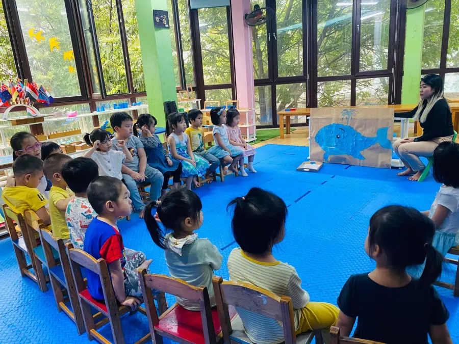 Trường mầm non Happy Feet Montessori pre-school - KĐT Xa La