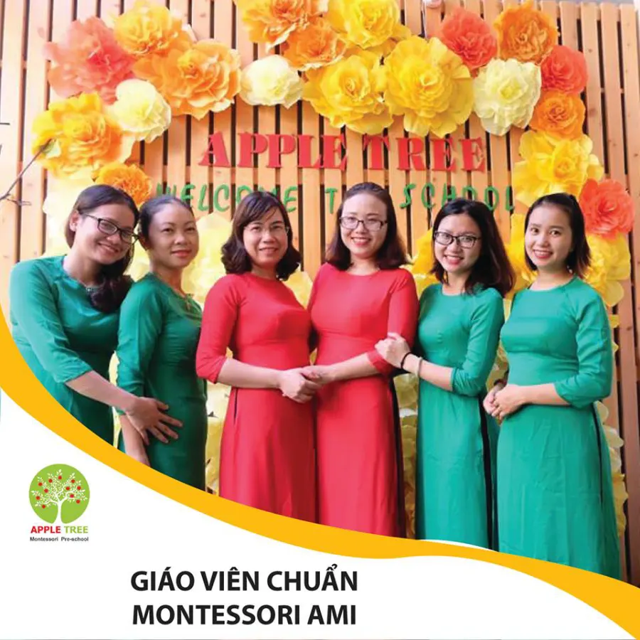 Trường mầm non quốc tế Apple Tree Montessori Pre-School - Đức Giang