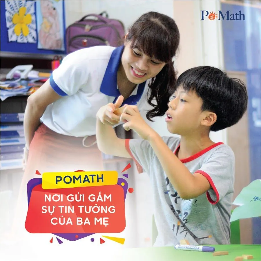 Trung tâm Toán tư duy cho trẻ em POMath
