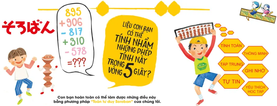 Trung tâm Toán Tư duy Sakura Soroban