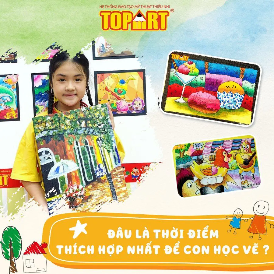 Trung Tâm Đào Tạo Mỹ Thuật Thiếu Nhi TopArt - Chi Nhánh Phạm Hùng Quận 8