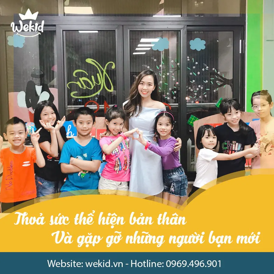 Wekid.vn - Trung tâm Đào tạo MC nhí - Kỹ năng mềm cho trẻ