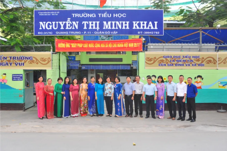 Trường Tiểu Học Nguyễn Thị Minh Khai