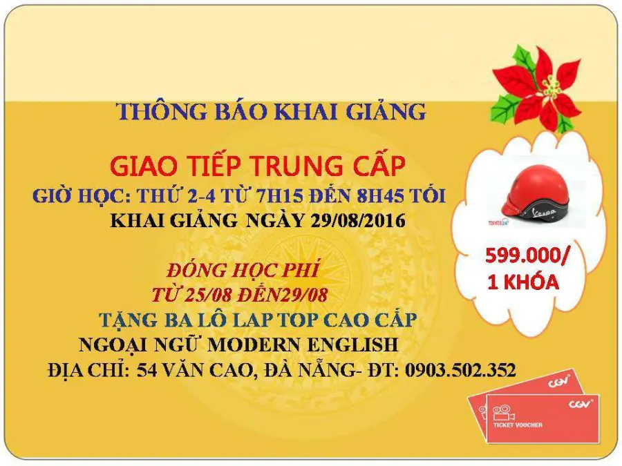 Trung Tâm Anh Ngữ Modern Đà Nẵng