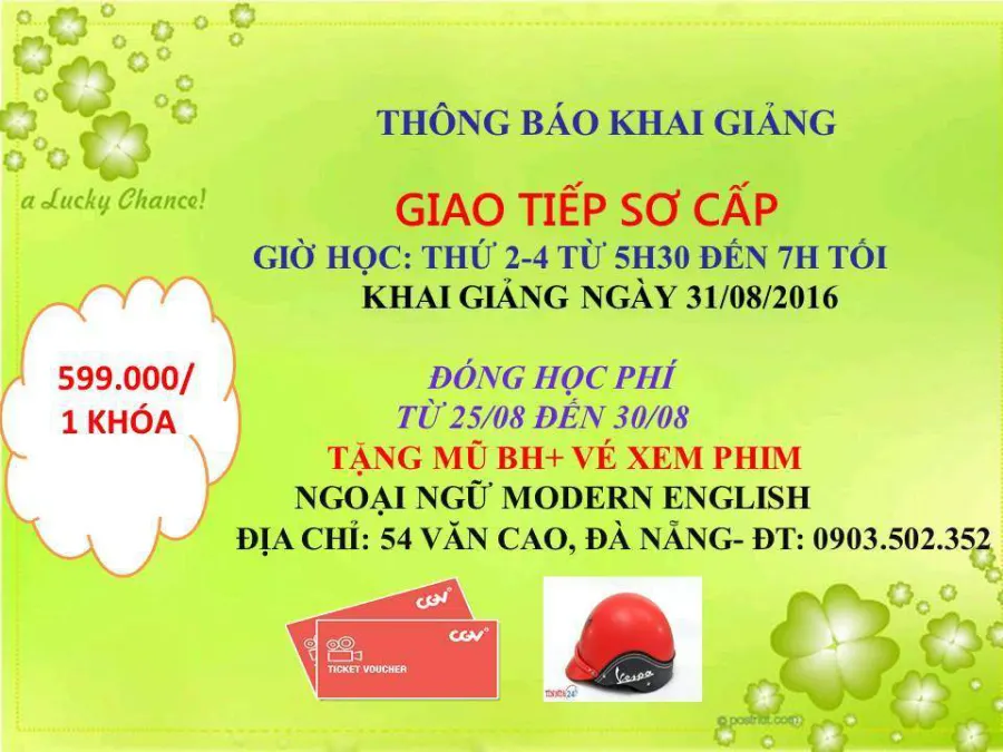 Trung Tâm Anh Ngữ Modern Đà Nẵng