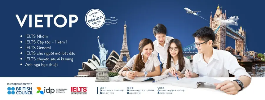 Trung Tâm Anh Ngữ IELTS Vietop - Phường 7