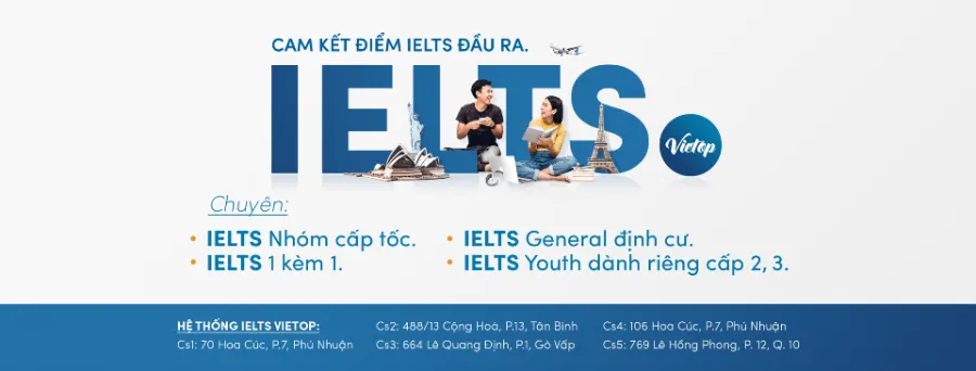 Trung Tâm Anh Ngữ IELTS Vietop - Phường 1