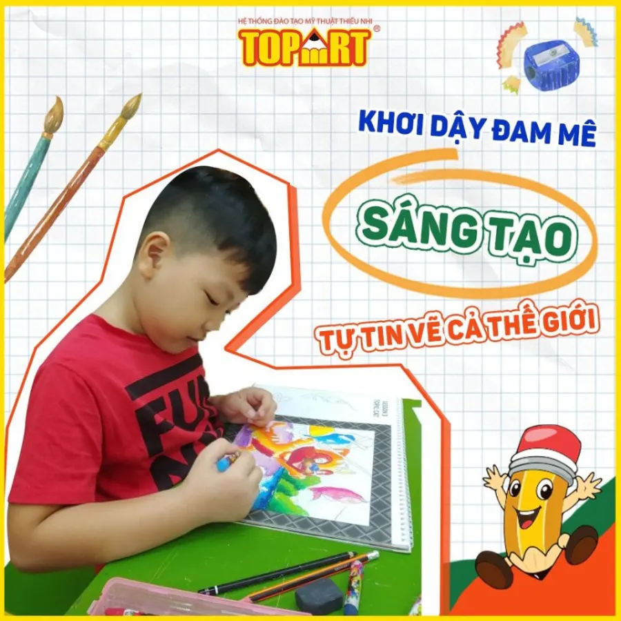 Trung Tâm Đào Tạo Mỹ Thuật Thiếu Nhi TopArt - Chi Nhánh Toà Nhà RES Quận 11