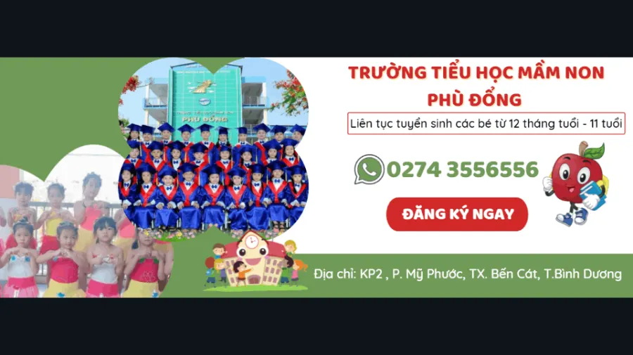 Trường Tiểu Học Mầm Non Phù Đổng - Mỹ Phước