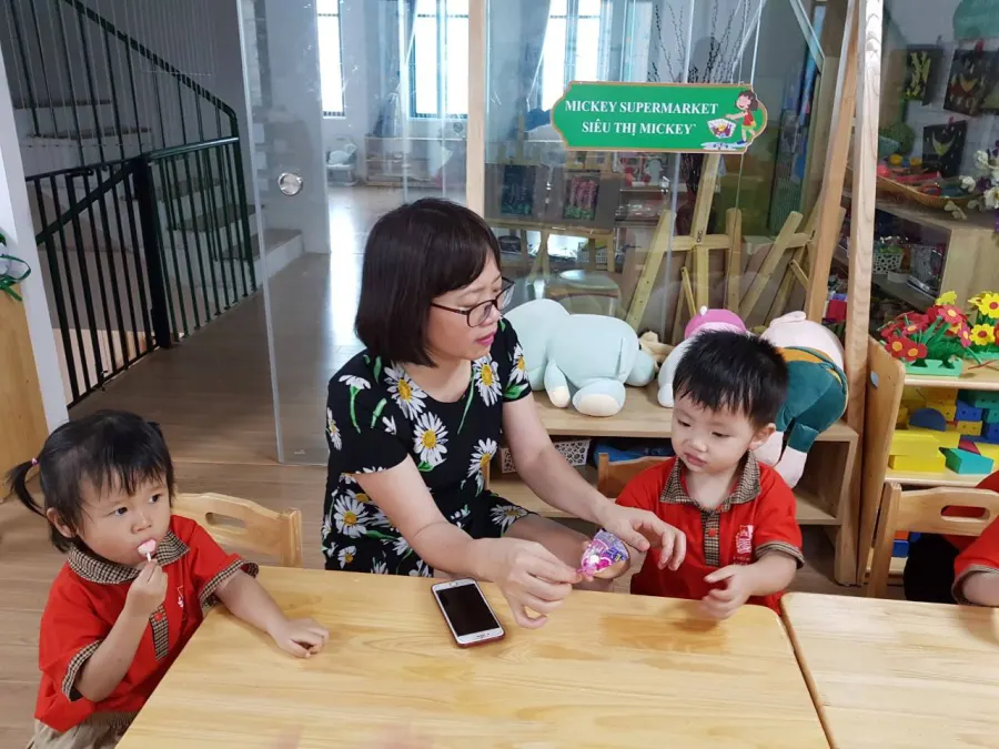 Trường mầm non Ý Việt Montessori - Ngoại Giao Đoàn